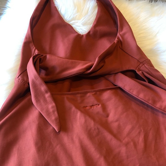 Patagonia Morning Glory Halter Dress Size Medium - Picture 2 of 5